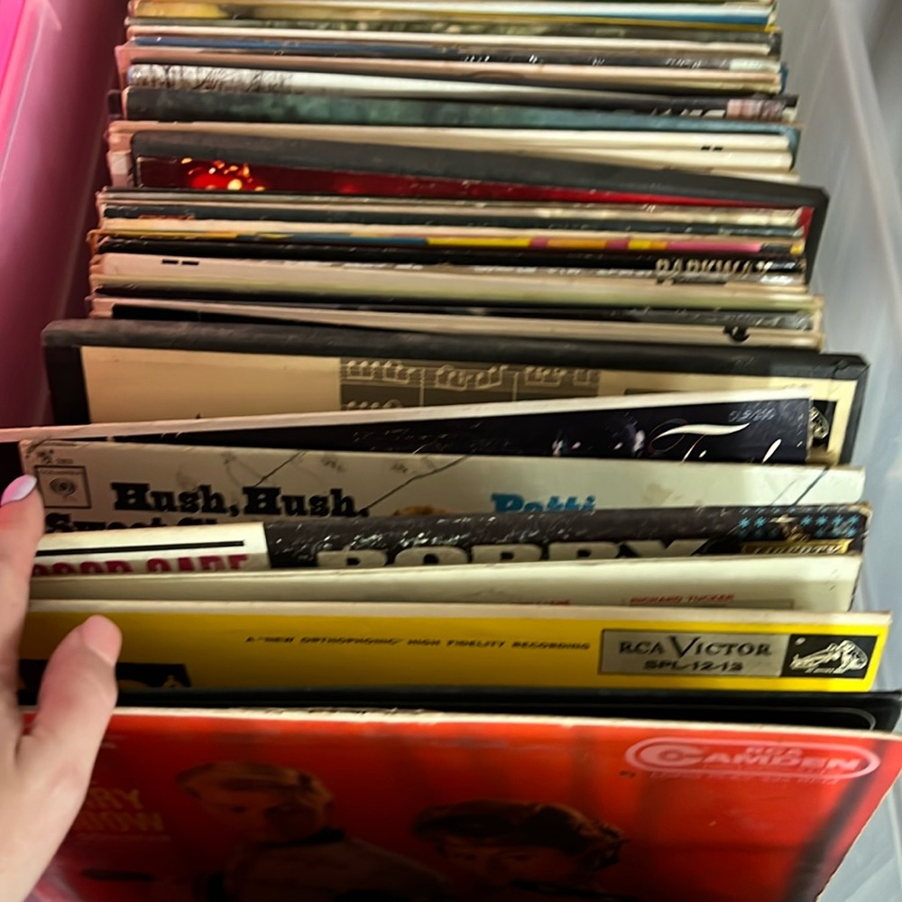 10 VINYL RECORDS - free shipping